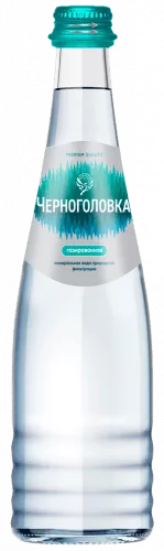 Вода Черноголовка / Черноголовская 0,33 л. газированная (12 бут.) стекло - основное фото